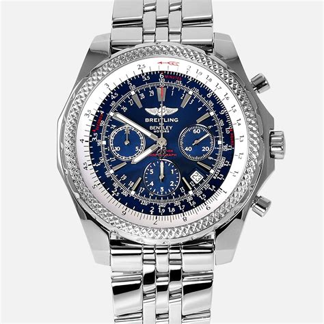 Breitling Bentley Motors Chronograph Steel Men's Watch 